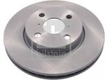 Febi Bilstein 108380 - Oe 43512 0D060 Disco Freno Per Yaris (P13), Yaris (P9)