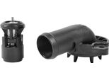 Gates TH14787K2 Termostato, Liquido Di Raffreddamento Oe 032121121K Compatibile Con A2, Altea, Altea Xl, Cordoba, Ibiza, Leon, Toledo, Fabia, Octavia, Caddy, Fox, Golf Plus, Golf V, Golf Vi, New Beetle, Polo 9N, Polo 6R