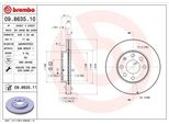 Brembo 09.8635.10 - Disco Freno Oe 569021 Per Corsa C (X01)