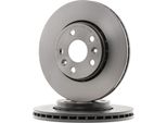 Brembo 09.A727.21 - Disco Freno Oe 4154200001 Per Citan (W415), Kangoo (Fw), Kangoo (Kw)