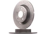 Brembo 08.B348.4X - Disco Freno Oe 2464230112 Per Classe A (W176), Classe B (W246), Cla (C117), Cla (X117), Classe Gla (X156)
