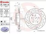 Brembo 09.7356.2X - Oe 43206CD005 Disco Freno Per 350 Z (Z33)