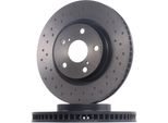 Brembo 09.A417.1X - Disco Freno Oe 4351206090 Per Auris (E15), Auris (E18), Camry (V4), Camry (V5), Es (V6), Prius Plus (W4), Rav 4 Iii (A3), Rav 4 Iv (A4)