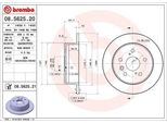 Brembo 08.5625.21 - Disco Freno Oe 4243133060 Per Camry (V1), Camry (V2)