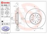 Brembo 09.D608.11 - Disco Freno Oe 13583718 Per Insignia B (Z18)