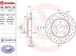 Brembo 08.9975.2X - Oe BP6Y26251B Disco Freno Per 3 (Bk), 3 (Bl), 5 (CR19), 5 (Cw)