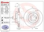 Brembo 09.B745.41 - Disco Freno Oe 4231112 Per Cls (C218), Cls (C219), Cls (X218), Classe E (S212), Classe E (W211), Classe E (W212)