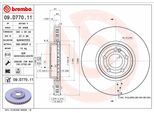 Brembo 09.D770.11 - Disco Freno Oe A2474211912 Per Classe A (W177), Classe B (W247), Cla (C118), Cla (X117), Gla (H247), Glb (X247)
