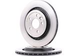 Brembo 09.9587.11 - Disco Freno Oe 30736316 Per S60 Ii (134), S80 Ii (124), V60 I (155, 157), V70 Iii (135), XC70 Ii (136)