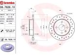 Brembo 08.7626.1X - Oe 569108 Disco Freno Per Astra (A04), Astra G, Astra H, Meriva (X03)