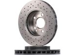 Brembo 09.B344.4X - Disco Freno Oe 2464210112 Per Classe A (W176), Classe B (W246), Cla (C117), Cla (X117), Classe Gla (X156)