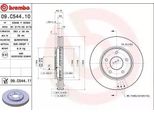 Brembo 09.C544.11 - Oe 402063NA0A Disco Freno Per Leaf (ZE0), Leaf (ZE1)