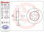 Brembo 08.7627.10 - Disco Freno Oe 569109 Per Astra (A04), Astra G, Astra H, Combo, Combo Tour, Meriva (X03), Meriva B (S10), Zafira A, Zafira B