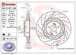 Brembo 09.C127.33 - Disco Freno Oe 2224212612 Per Classe S (A217), Classe S (C217), Classe S (W222)