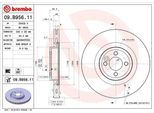 Brembo 09.B956.11 - Disco Freno Oe 34116858071 Per R56