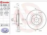 Brembo 09.B596.11 - Disco Freno Oe 402061KC2A Per Juke (F15), Pulsar