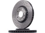 Brembo 09.B352.1X - Disco Freno Oe 8660001234 Per Clio Iv, Espace V (Jr), Grand Scenic Iii (Jz), Grand Scenic Iv (R9), Laguna Iii, Latitude (L70), Megane Iii, Megane Iv, Scenic Iv, Talisman