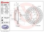 Brembo 09.C085.11 - Disco Freno Oe 99335204102 Per 911 (993)