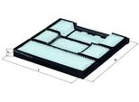 Mahle La 269 - Oe 8850802010 Filtro Aria Abitacolo Per Corolla (E10), Corolla (E11)