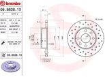 Brembo 08.8638.1X - Oe 569020 Disco Freno Per Corsa C (X01)