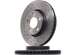 Brembo 09.8633.1X - Oe 272403 Disco Freno Per S60 I (384), S80 I (184), V70 Ii (285), XC70 (295)