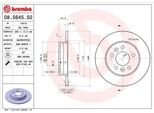 Brembo 08.5645.50 - Disco Freno Oe 7700800003 Per Laguna I, Safrane I (B54), Safrane Ii (B54)