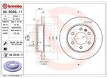 Brembo 08.D046.11 - Disco Freno Oe 9104232100 Per Esprinter (B907, B910), Sprinter (W907), Sprinter (W907, W910), Sprinter (W910)