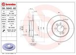 Brembo 08.5645.60 - Oe 7700800002 Disco Freno Per Laguna I, Safrane I (B54)
