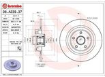 Brembo 08.A239.37 - Disco Freno Oe 402021651R Per Espace Iv (Jk), Vel Satis (BJ0)