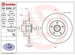 Brembo 08.B396.27 - Disco Freno Oe 402020005R Per Laguna Iii