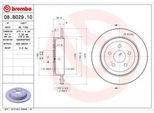 Brembo 08.B029.10 - Disco Freno Oe 4509553 Per Neon I, Neon Ii, Pt Cruiser (Pt), Sebring (J), Stratus (J)