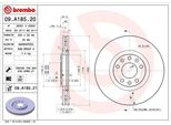 Brembo 09.A185.21 - Disco Freno Oe 4249F8 Per Rcz