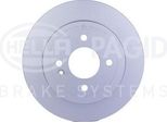 Hella 8DD 355 118-501 - Oe 584110U300 Disco Freno Per Accent Iv (Rb), Accent (Hc), Bayon (BC3), I20 (Gb, Ib), I20 (BC3, BI3), Solaria (Hcr), Rio Iii (Ub), Rio Iv (Fb, Sc, Yb), Stonic (Yb)