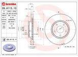 Brembo 09.A113.11 - Oe 402069W000 Disco Freno Per Maxima Qx V (A33)