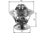 Gates TH12592G1 - Termostato Del Liquido Di Raffreddamento Oe 1001993 Per Transit Connect, Tourneo Connect, Mondeo Ii, Maverick, Focus (Dnw), Focus (Dfw), Focus (Daw, Dbw), Fiesta Iii