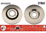 Trw DF4262S - Bremsscheibe Oe 4B0 615 301 A Per A4 (8E), A4 (8H), A6 (4B), Exeo (3R), Superb I (3U), Passat (3B)