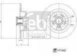 Febi Bilstein 171502 - Oe 82 00 266 043 Disco Freno Per Megane Ii