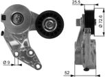 Gates T38377 - Puleggia Tenditore, Cinghia A V Per Tt (8N), Galaxy (Wgr), Alhambra (7V), Leon (1M1), Toledo Ii (1M2), T5, Bora (1J), Golf Iv (1J), New Beetle, Sharan (7M)
