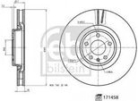 Febi Bilstein 171458 - Disco Freno Oe 4M0 615 301 Ab Per A4 (8W), A5 (F5), A6 (4A), Q5 (Fy), Touareg (CR7, RC8)