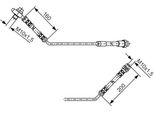 Bosch 1 987 476 054 - Oe 34 30 1 165 765 Tubo Freno Per X5 (E53)