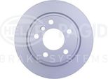 Hella 8DD 355 120-231 - Oe 34216792225 Disco Freno Per Serie 1 (F20), Serie 1 (F21), Serie 2 (F23), Serie 2 (F22, F87)