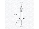 Magneti Marelli 062900130304 Candela Di Preriscaldamento Oe 12230038490 Compatibile Con X6, X5, X4, X3, X1, Serie 7 F01, Serie 6 F06, Serie 6 F13, Serie 6 F12, Serie 5 F11, Serie 5 F07, Serie 5 F10, Serie 4 F36, Serie 4 F32, Serie 4 F33, Serie 3 F31, Serie 3 E91, Serie 3 F34, Serie 3 F30, Serie 3 E90, Serie 3 E46