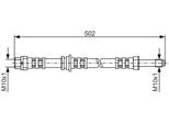 Bosch 1 987 476 971 - Tubo Freno Oe 34 30 1 165 174 Per Serie 3 (E36), Serie 3 (E46)