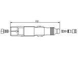 Bremi 13272A5 - Spina Oe 021 035 255 E, Candela Per A4 (8D), Vento (1H), Sharan (7M), Passat (3B), Passat (35I), Golf Iii (1H), Golf Cabriolet (1E), Corrado (53I)