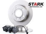 Stark SKBK-1090037 - Dischi E Pastiglie Freno Oe 1001094 Per Galaxy (Wgr), Alhambra (7V), Sharan (7M)