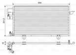 Valeo 822602 - Condensatore Aria Condizionata Oe 8A0260401AB Per A6 (4A)