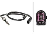 Hella 6PT 358 181-171 - Oe 03L906088BT Sensore Della Temperatura Dei Gas Di Scarico Per A4 (8K), A5 (8T), A5 (8F), Q5 (8R)