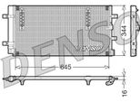 Denso DCN32060 - Condensatore Aria Condizionata Oe 8K0260403D Con Essiccatore Per A4 (8K), A5 (8T), A7 (4G), A5 (8F), A6 (4G), A6 (4F), Q5 (8R)