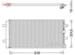 Denso DCN02044 - Condensatore Aria Condizionata Oe 4G0260403Q Con Essiccatore Per A5 (8T), A4 (8K), A5 (8F), A6 (4G), A7 (4G), Q5 (8R), Macan (95B)