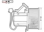 Denso DEA02009 - Soffiatore Interno Oe 8K1820021A Per A4 (8K), A5 (8T), A5 (8F), Q5 (8R)